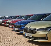 V.Žala i&scaron;bandė naują &Scaron;koda Superb