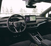 &Scaron;koda Enyaq RS interjeras (Gamintojo nuotr.)