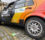 Gedimino Ivanausko-Ivanulės startas ralyje Portugalijoje senu &bdquo;VW Golf&ldquo;