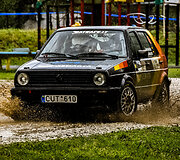 Gedimino Ivanausko-Ivanulės startas ralyje Portugalijoje senu &bdquo;VW Golf&ldquo;