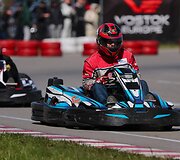 9 valandų i&scaron;tvermės varžybos kartingais Bačiūnų kartodrome