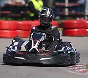 9 valandų i&scaron;tvermės varžybos kartingais Bačiūnų kartodrome