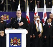 Gruzijos Prezidento Georgijaus Margvela&scaron;vilio inauguracija