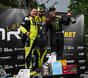 Bikerniekų trasoje vyko pirmieji Lietuvos ir Baltijos Drifto čempionato etapai., A. Smilsarajs nuotr.
