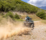 Sudėtinga CFMOTO Thunder RT diena Graikijoje