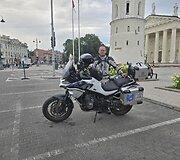 Aidas Bubinas per 109 su puse valandos apvažiavo Ukrainos kontūrą Europoje 