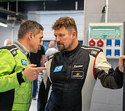GSR Motorsport &bdquo;Ginetta&ldquo; Barselonos 24 val. lenktynių treniruotėse 