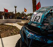 Antanas Kanopkinas (&bdquo;CFMOTO Thunder Racing Team&ldquo;) startuoja Maroko ralyje