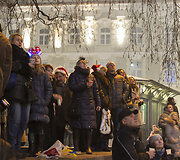 Emocijos: kaip žmonės Vilniuje sutiko 2014-uosius