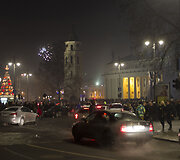 Emocijos: kaip žmonės Vilniuje sutiko 2014-uosius