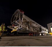 Raketa &bdquo;Antares&rdquo;, kelianti erdvėlaivį &bdquo;Cygnus&ldquo; su Lietuvos palydovais i&scaron; Volopo salos NASA skrydžių centro