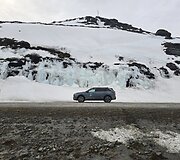 V.Miliaus ir A.Bubino kelionė i&scaron; Nordkapo į Lietuvą, Europos geografinį centrą