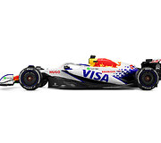 &bdquo;Visa Cash App Racing Bulls&ldquo; F1 komandos automobilis