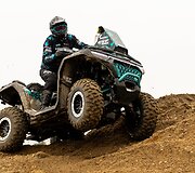 &bdquo;CFMOTO Thunder Racing Team&ldquo; Abu Dabyje startuoja nauju keturračiu
