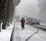 Va&scaron;ingtoną užgriuvo sniegas