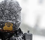 Va&scaron;ingtoną užgriuvo sniegas