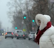 Va&scaron;ingtoną užgriuvo sniegas