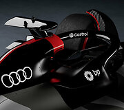 Demonstracinis &bdquo;Audi&ldquo; automobilis Formulėje 1