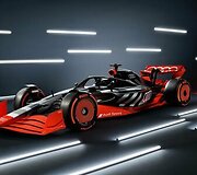 Demonstracinis &bdquo;Audi&ldquo; automobilis Formulėje 1