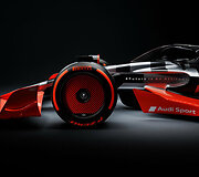 Demonstracinis &bdquo;Audi&ldquo; automobilis Formulėje 1