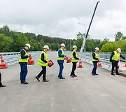 Ariogaloje atidarytas tiltas per Dubysą