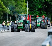 Ariogaloje atidarytas tiltas per Dubysą