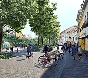 Vilniaus Vokiečių gatvės rekonstrukcija (vizualizacija)