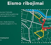 Eismo ribojimai Vilniuje Vokietijos 45-osios &scaron;arvuotosios brigados inauguracijos metu