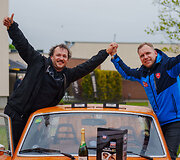 Istorinių automobilių festivalis Utenos kra&scaron;to keliais