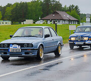 Istorinių automobilių festivalis Utenos kra&scaron;to keliais