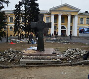 Lietuvio Pauliaus Važgausko kelionė į Maidaną 2014 m. vasario 25 d. 