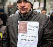 Internautų satyra ir nuotraukos, smerkiančios V.Putino agresori&scaron;ką politiką