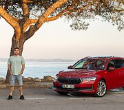 Justo Lengvino kelionė dyzeliniu &bdquo;&Scaron;koda&ldquo;