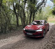 Justo Lengvino kelionė dyzeliniu &bdquo;&Scaron;koda&ldquo;