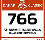 Igno Daunoravičiaus startinis Dakar Classic numeris 2026 m.