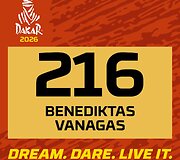Benedikto Vanago starto numeris Dakare 2026 m.