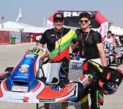 Martynas su pagrindiniu mechaniku