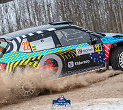 &bdquo;Biorina Winter Rally Roki&scaron;kis&ldquo; akimirkos