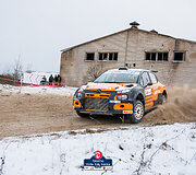 &bdquo;Biorina Winter Rally Roki&scaron;kis&ldquo; akimirkos