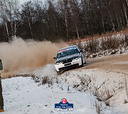 &bdquo;Biorina Winter Rally Roki&scaron;kis&ldquo; akimirkos