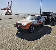 Dakaras, automobilių atsiėmimas Janbu (Yanbu) uoste
