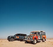 Defender Dakaro ralio smėlynuose
