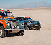 Defender Dakaro ralio smėlynuose
