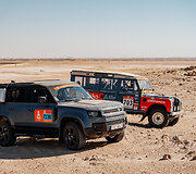 Defender Dakaro ralio smėlynuose