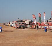 Dakar Classic starto arka, Karolis Rai&scaron;ys ir Christophe Marques