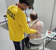 Aidas Bubinas Dakaro bivako medicinos centre
