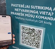 Via Lietuva QR kodai poilsio aik&scaron;telėse