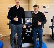 Įžymybės i&scaron;bandė virtualią &bdquo;Lithuanian Motorsport Park&ldquo; trasą