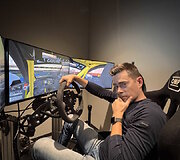 Įžymybės i&scaron;bandė virtualią &bdquo;Lithuanian Motorsport Park&ldquo; trasą