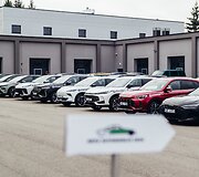 Konkurso Metų automobilis parkavimo testas